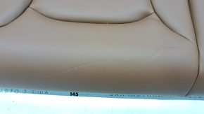 Rear seat, 3rd row, lower part, Audi Q7 16-19, brown leather, with frame, scratches