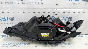 Right front headlight assembly for Lexus ES300h ES350 13-15 pre-rest xenon + LED DRL, scratches, ready for polishing