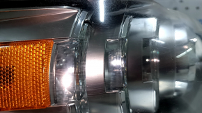 Right front headlight assembly for Lexus ES300h ES350 13-15 pre-rest xenon + LED DRL, scratches, ready for polishing