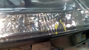 Right front headlight assembly for Lexus ES300h ES350 13-15 pre-rest xenon + LED DRL, scratches, ready for polishing