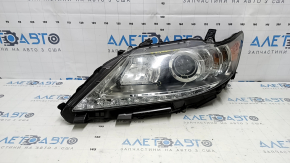 Left front headlight assembly for Lexus ES300h ES350 13-15 pre-rest xenon + LED DRL, scratches, nicks, needs polishing