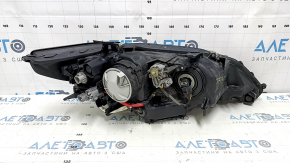 Left front headlight assembly for Lexus ES300h ES350 13-15 pre-rest xenon + LED DRL, scratches, nicks, needs polishing