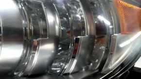 Left front headlight assembly for Lexus ES300h ES350 13-15 pre-rest xenon + LED DRL, scratches, nicks, needs polishing