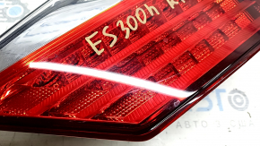 Right inner trunk lid light for Lexus ES300h ES350 2013-2015 pre-restyling, scratches