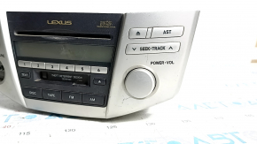 Radio and MP3 player 6 discs Lexus RX300 RX330 RX350 RX400h 04-09 scratches, missing button