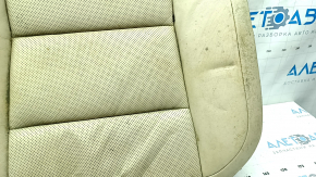 Rear seats, 2nd row, lower part, Lexus ES300h ES350 13-14, beige leather, perforation, dented leather, dry cleanable