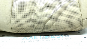 Rear seats, 2nd row, lower part, Lexus ES300h ES350 13-14, beige leather, perforation, dented leather, dry cleanable
