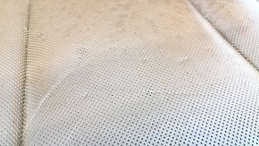 Audi Q7 16-19 driver's seat upholstery, brown leather, heated, ventilated, with a massage mat, scuffs, scratches, dents, broken fasteners