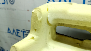 Front left floor covering for Audi Q7 16-25 black, needs cleaning, tear