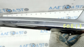 Left fog light frame molding for Subaru Forester 17-18 SJ, chrome, broken mount, sand