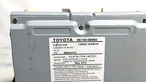 Toyota Camry v55 15-17 USA display radio disc player scratches