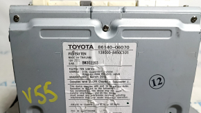 Toyota Camry v55 15-17 USA display radio disc player scratch