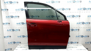 Front right door assembly for Subaru Forester 14-18 SJ red H2Q, bumps, dent