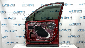 Front right door assembly for Subaru Forester 14-18 SJ red H2Q, bumps, dent