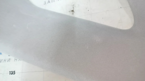 Upper left front pillar trim for Toyota Prius V 12-16, gray, needs cleaning, scratches