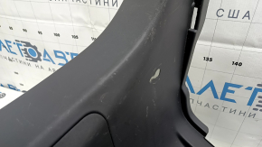 Right arch trim for Toyota Prius V 12-14, dark gray, scratches, abrasions