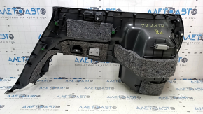 Left arch trim for Toyota Prius V 12-14, dark gray, filed, scratched, scuffed, without plug