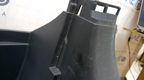 Left arch trim for Toyota Prius V 12-14, dark gray, filed, scratched, scuffed, without plug