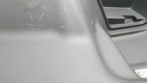 Left arch trim for Toyota Prius V 12-14, dark gray, filed, scratched, scuffed, without plug