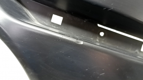 Bare rear bumper Subaru Forester 14-18 SJ red, scratches, dents, crack in mount, worn