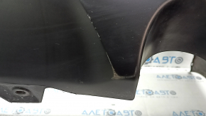 Bare rear bumper Subaru Forester 14-18 SJ red, scratches, dents, crack in mount, worn