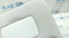 Right visor for Subaru Forester 17-18 SJ, gray, for camera, without hook, with backlight, dry-cleanable