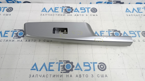 Rear right window lift control trim for Toyota Prius V 12-17, gray, scratches