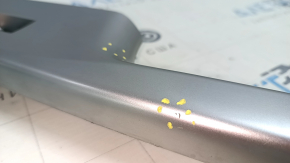 Front right door window control trim for Toyota Prius V 12-17, gray, scratches