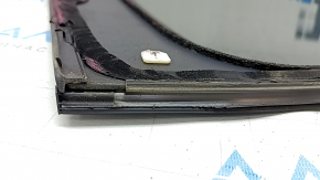 Subaru Forester 14-18 SJ rear right window, tinted, black matte molding, torn seal, peeled seal, bump