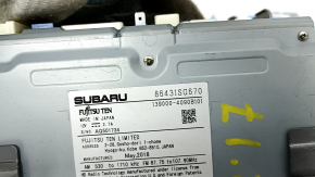 Monitor-Radio Subaru Forester 18 SJ for satellite radio
