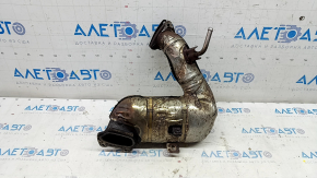 Jeep Cherokee KL 19-22 3.2 rear catalytic converter with sawed off studs