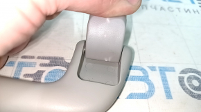 Front right ceiling handle Toyota Prius V 12-17 gray, mounting crack,