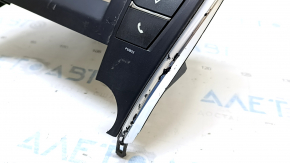 Display radio disc player Toyota Camry v55 15-17 usa scratches, worn buttons, broken mount