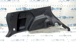 Left Subaru Forester 17-18 SJ black arch trim, broken mount and guide, worn