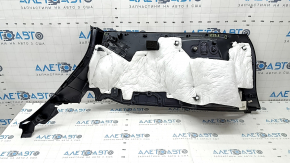 Left Subaru Forester 17-18 SJ black arch trim, broken mount and guide, worn