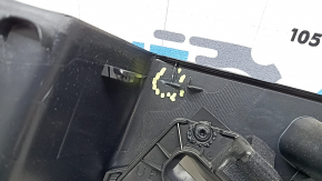 Left Subaru Forester 17-18 SJ black arch trim, broken mount and guide, worn
