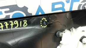 Left Subaru Forester 17-18 SJ black arch trim, broken mount and guide, worn