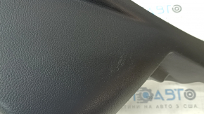 Left Subaru Forester 17-18 SJ black arch trim, broken mount and guide, worn