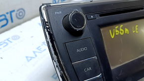 Toyota Camry V55 15-17 USA radio display, scratches, broken mounts