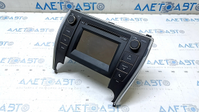 Toyota Camry V55 15-17 USA radio display, scratches, broken mount