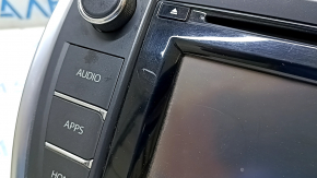 Toyota Camry V55 15-17 USA radio display, scratches, worn buttons