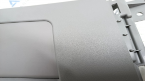 Right center pillar trim, upper belt, Toyota Prius V 12-17, gray, scratched