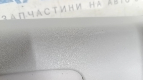 Left center pillar trim, upper belt, Toyota Prius V 12-17, gray, scratches
