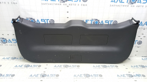 Lower trim of the trunk door Toyota Prius V 12-14 dark gray, scratches, worn