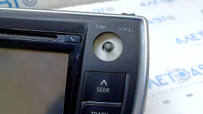 Display radio disc drive player navigation Toyota Camry v55 15-17 usa scratches, missing button