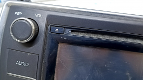 Display radio disc drive player navigation Toyota Camry v55 15-17 usa scratches, missing button