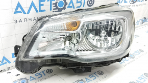 Subaru Forester 17-18 SJ halogen front left headlight, varnish peeling off