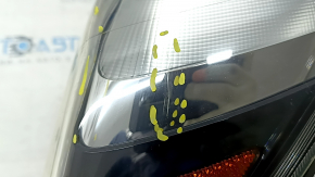 Subaru Forester 17-18 SJ halogen front right headlight, scratches, peeling varnish