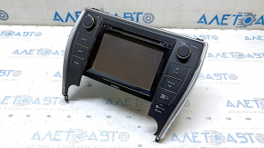 Display radio disc drive player navigation Toyota Camry v55 15-17 usa scratches