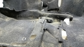 Toyota Prius V 12-17 black floor covering, dry cleanable